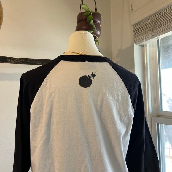 The Hundreds Graphic Embroidered Baseball Sleeve T Shirt Size Medium Unisex - Picture 5 of 12